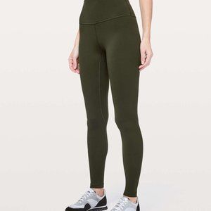Lululemon Align 28" Dark Olive